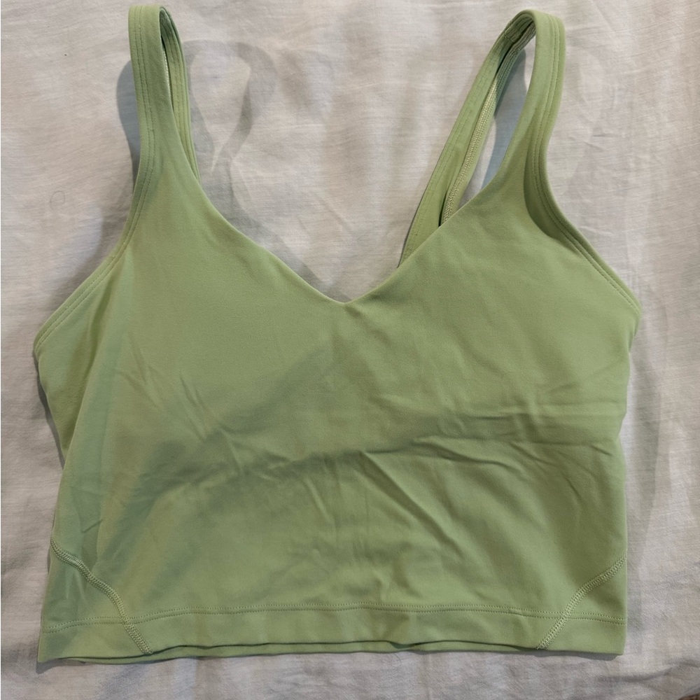 Green Lululemon Align Tank - size 4 💚